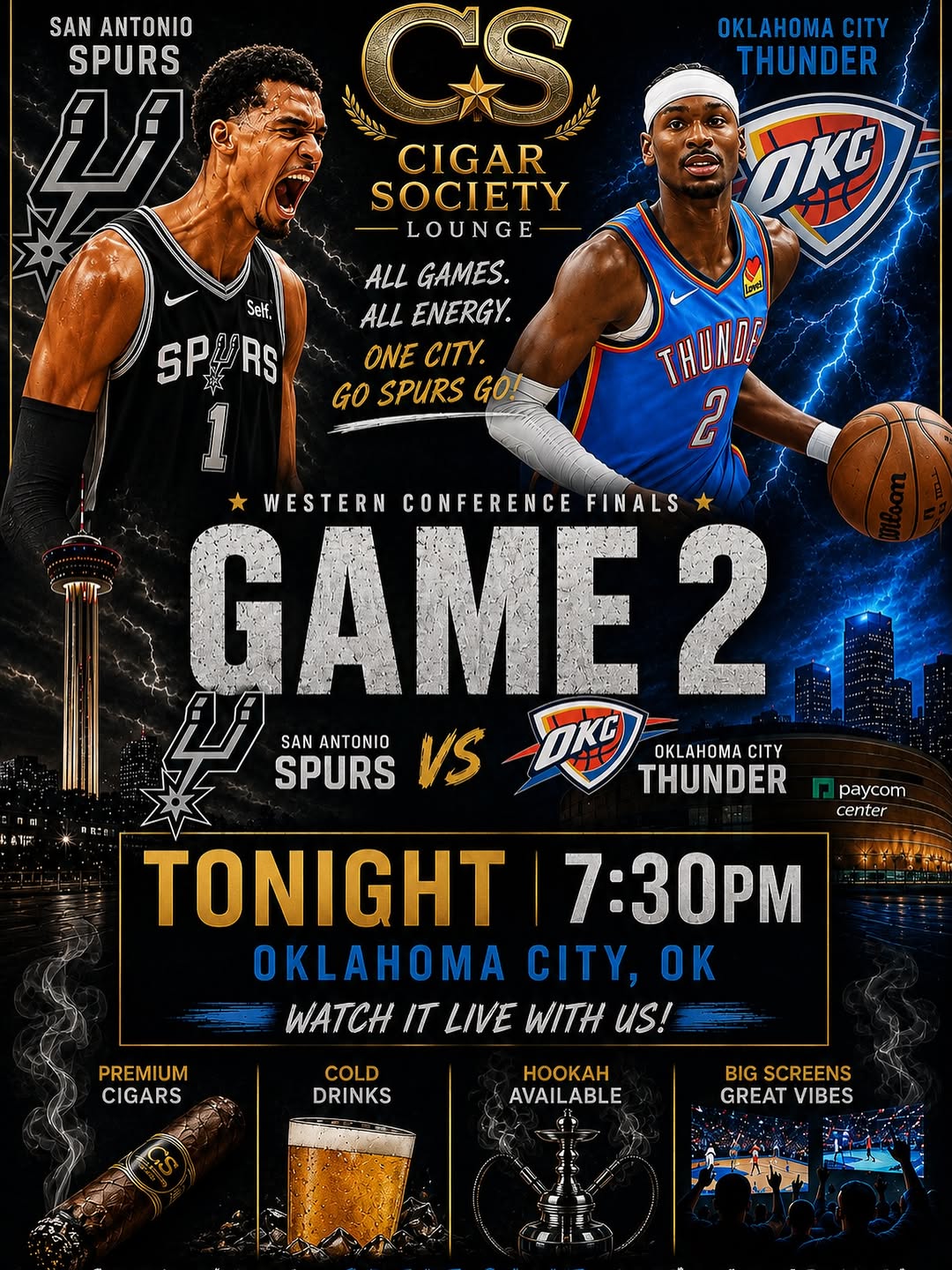 Sports night on the big screens