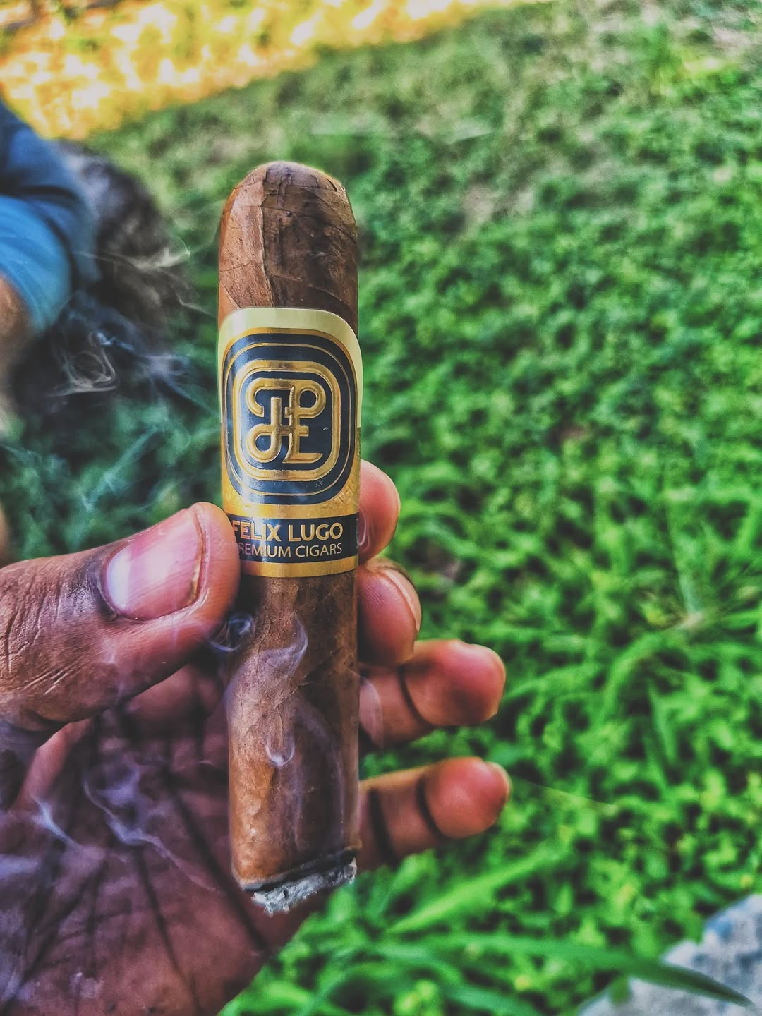 Premium hand-rolled cigar